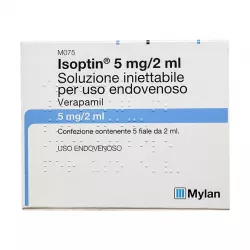 Изоптин, Верапамил ампулы 2мл №5 фото